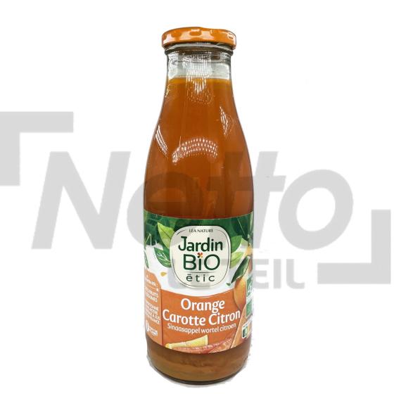 Jus à l'orange/carotte/citron Bio 75cl - JARDIN BIO