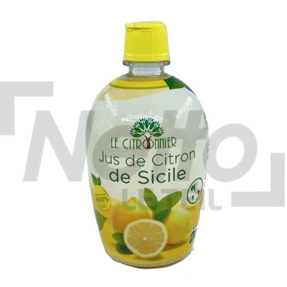 Jus de citron de Sicile 200ml - LE CITRONNIER
