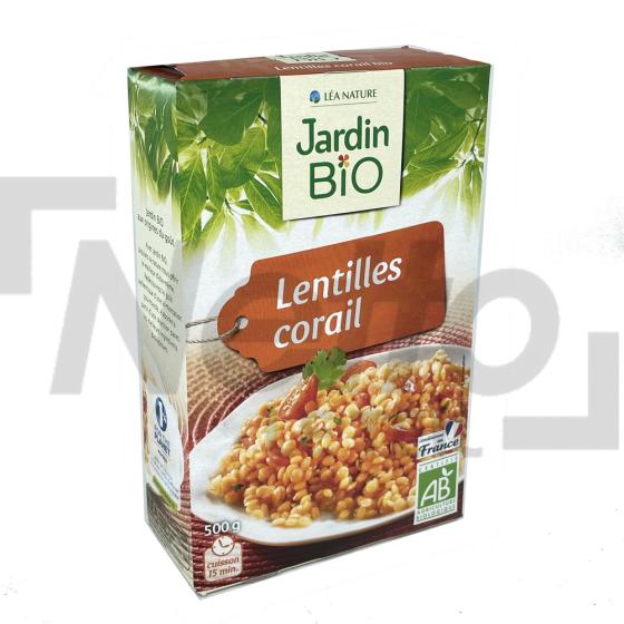 Lentilles corail Bio 500g - JARDIN BIO