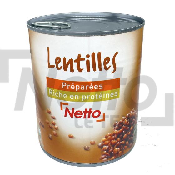 Lentilles préparées 530g - NETTO