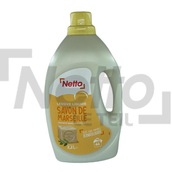 Lessive liquide au savon de Marseille 2,2L - NETTO