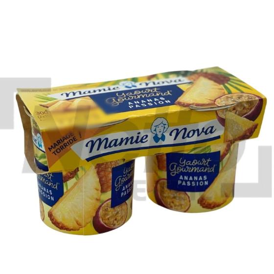 Mamie Nova saveur ananas/passion 2x150g - MAMIE NOVA