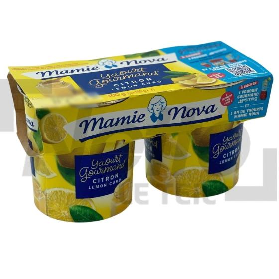 Mamie Nova saveur citron 2x150g - MAMIE NOVA