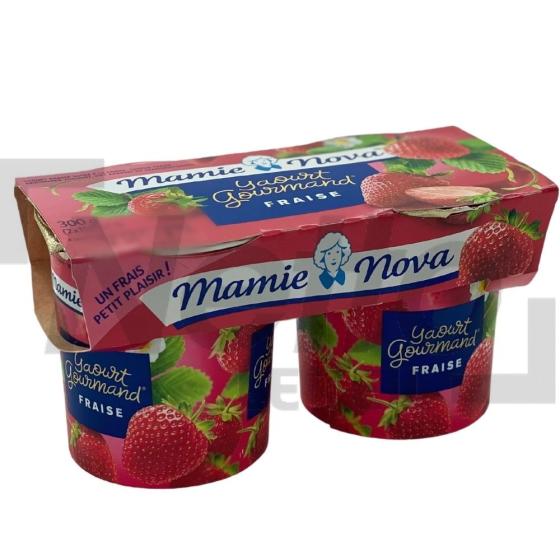 Mamie Nova saveur fraise 2x150g - MAMIE NOVA