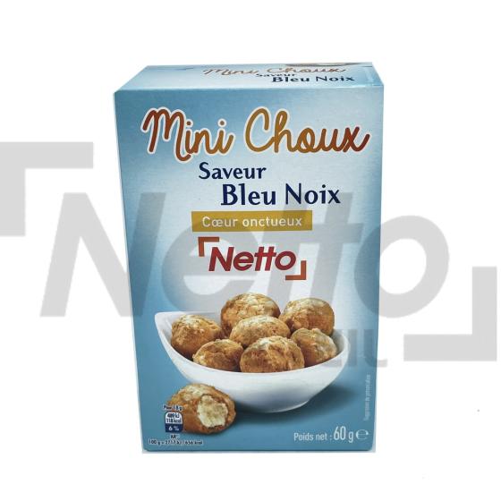 Mini choux saveur bleu/noix 60g - NETTO