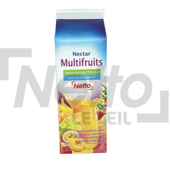 Nectar multifruits sans sucres ajoutés 2L - NETTO