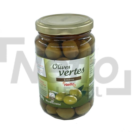 Olives vertes entières 200g - NETTO