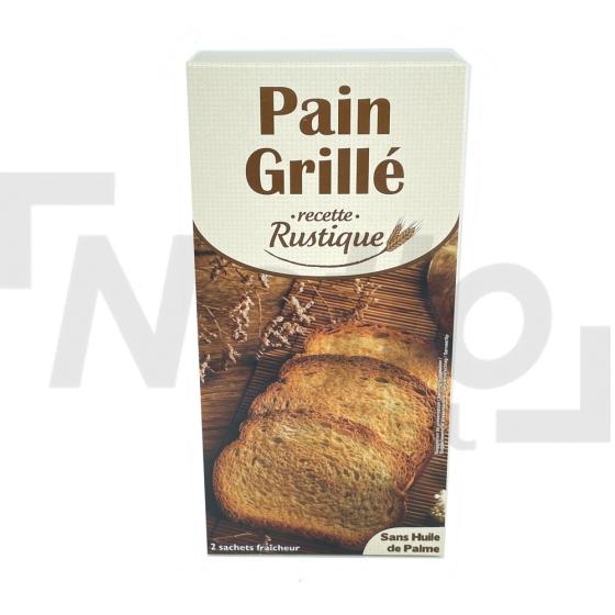 Pain grillé à la farine de seigle recette Rustique x24 240g - RUSTIQUE