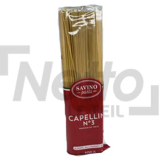 Pâtes capellini n°3 500g - SAVINO