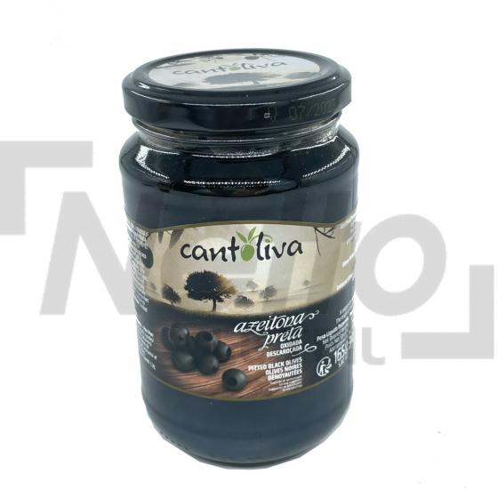 Petits olives noires dénoyautées 165g - CANTOLIVA