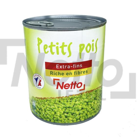 Petits pois extra-fins 560g - NETTO