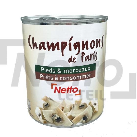 Pieds et morceaux de champignons de Paris 460g - NETTO