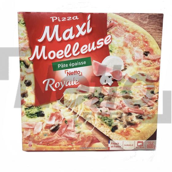 Pizza Maxi moelleuse Royale pâte épaisse 600g - NETTO