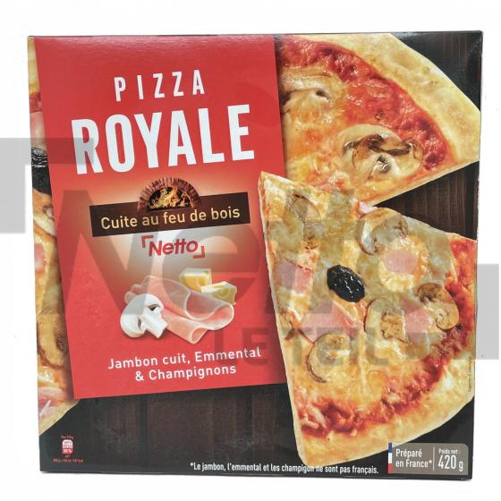 Pizza Royale cuite au feu de bois 420g - NETTO