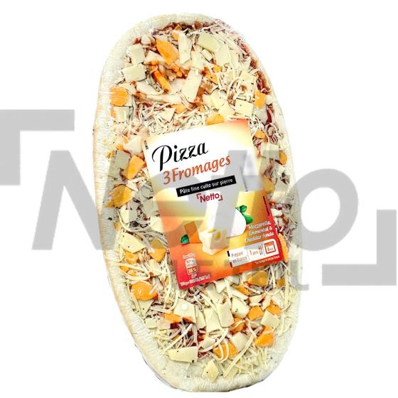 Pizza ovale aux 3 fromages 200g - NETTO