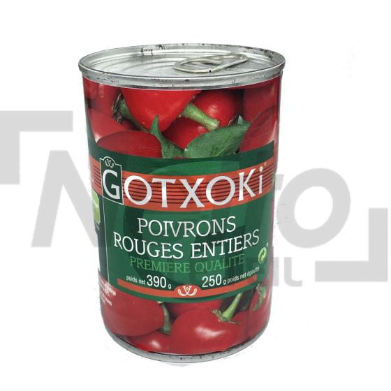 Poivrons rouges entiers de première qualité 250g - GOTXOKI