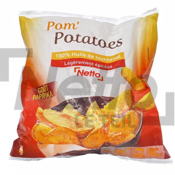 Pom'Potatoes au paprika 750g - NETTO