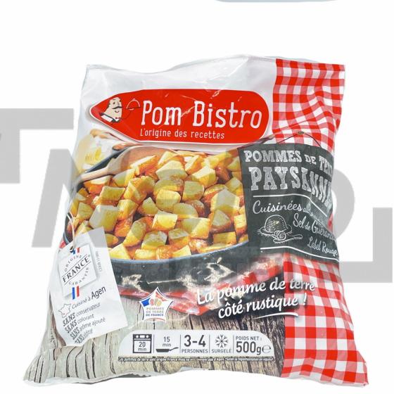 Pommes de terre Paysanne cuisinées au sel de Guérande Label Rouge 500g - POM BISTRO