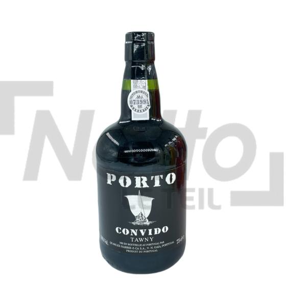 Porto tawny du Portugal 18% vol 75cl - CONVIDO
