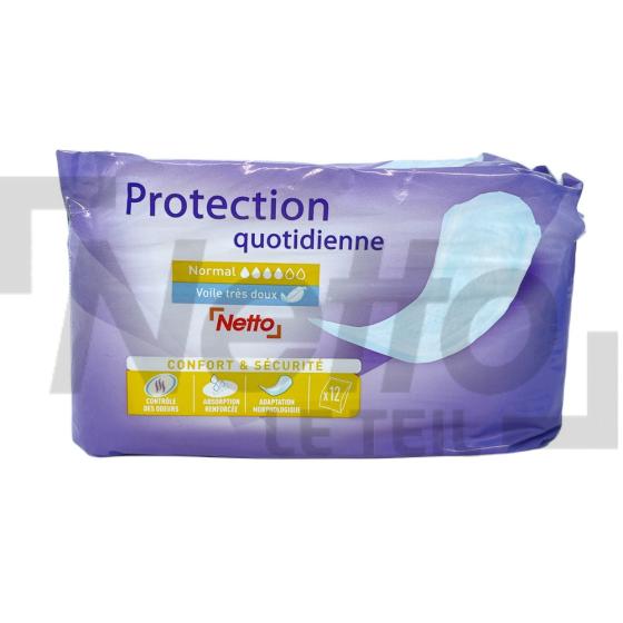 Protections quotidiennes normal x12 - NETTO