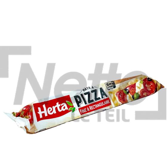 Pâte à pizza fine et rectangulaire 390g - HERTA 