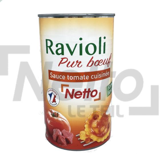 Ravioli pur boeuf sauce tomate 1,2kg - NETTO