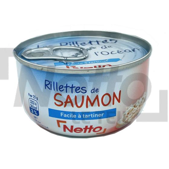 Rillettes de saumon facile à tartiner 125g - NETTO