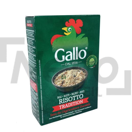 Riz à grains long pour risotto 500g - RISO GALLO