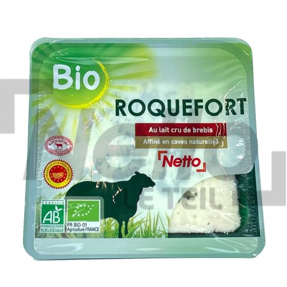 Roquefort Bio au lait de brebis AOP 100g - NETTO