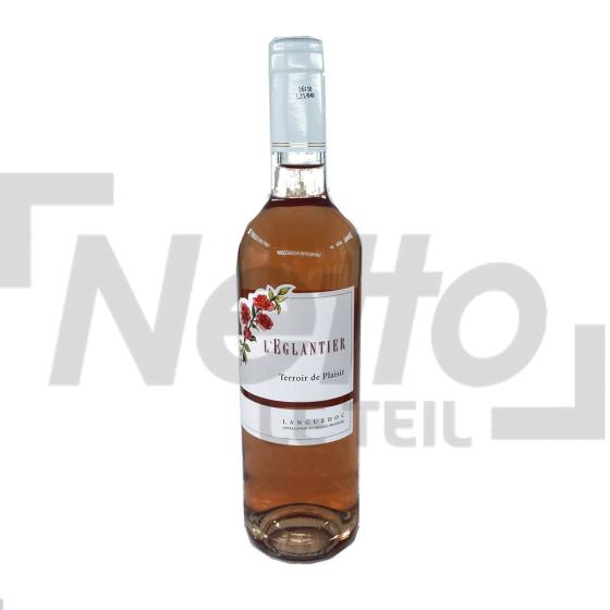 Rosé couteaux du Languedoc 12,5% vol 75cl  - L'EGLANTIER