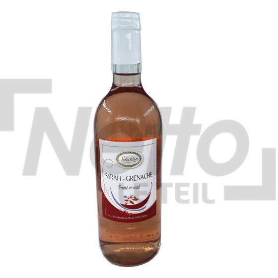 Rosé d'Espagne fruité et rond 11,5% vol 75cl - SYRAH-GRENACHE