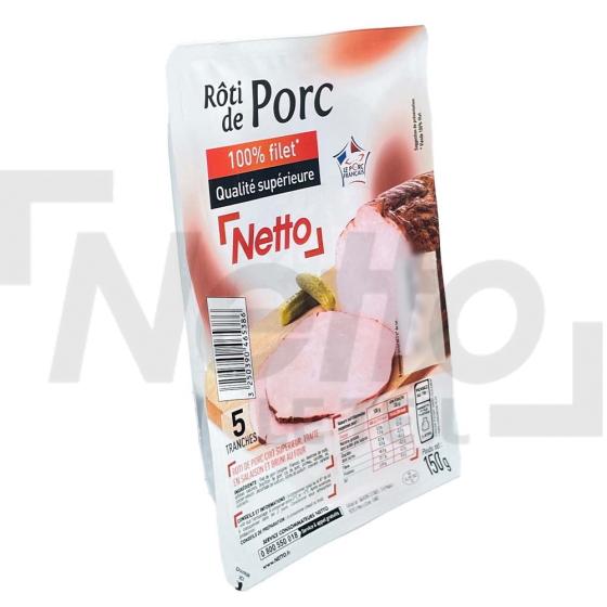 Rôti de porc cuit supérieur 150g - NETTO