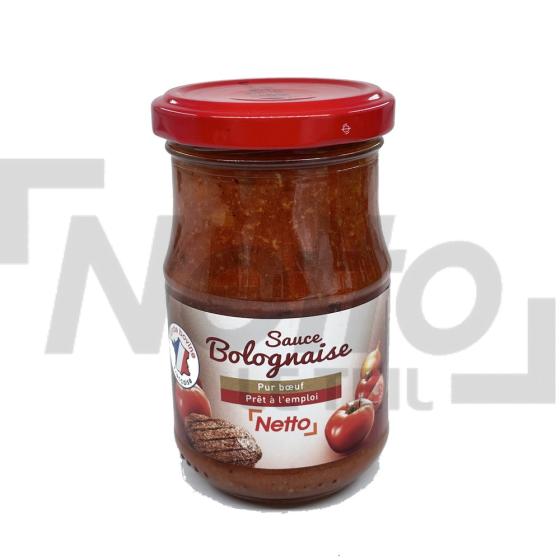 Sauce bolognaise pur boeuf 190g - NETTO