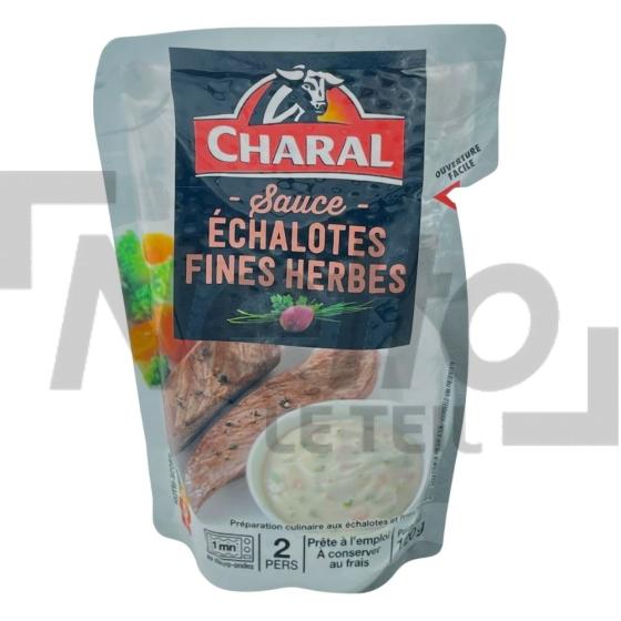 Sauce échalotes et fines herbes 120g - CHARAL