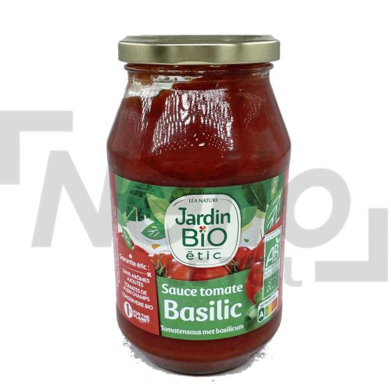 Sauce tomate basilic Bio 510g - JARDIN BIO