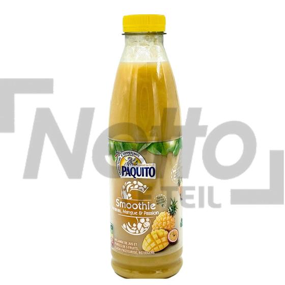 Smoothie à l'ananas, mangue et passion 750ml - PAQUITO