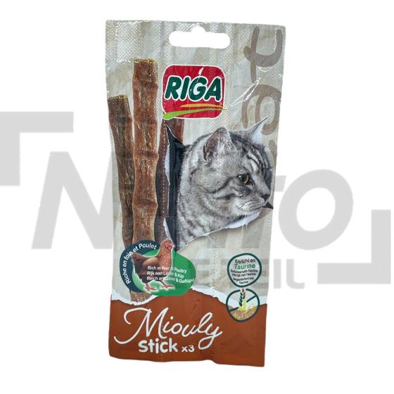 Stick pour chat goût foie et poulet x3 15g - RIGA