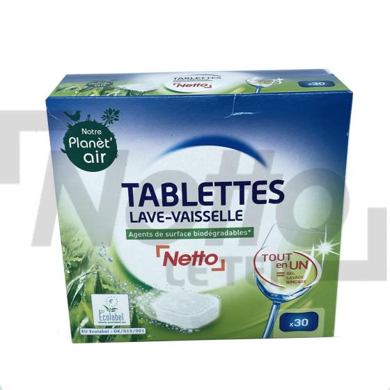 Tablettes lave-vaisselle tout en un x30 540g - NETTO