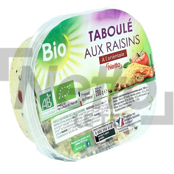 Taboulé aux raisins Bio 200g - NETTO