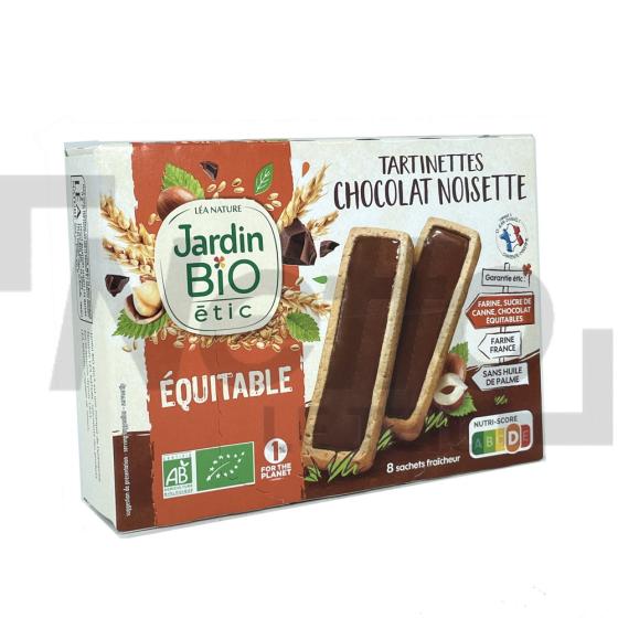 Tartinettes chocolat/noisette Bio x8 sachets 138g - JARDIN BIO
