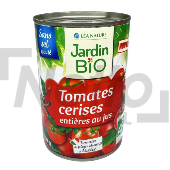 Tomates cerises entières au jus Bio 400g - JARDIN BIO