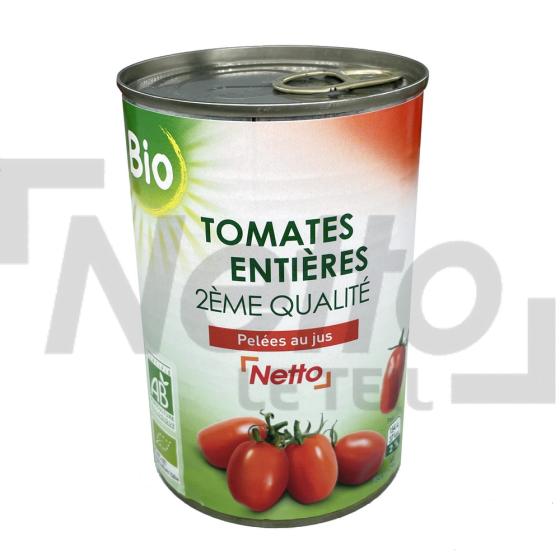 Tomates entières Bio pelées au jus de deuxième qualité 238g - NETTO