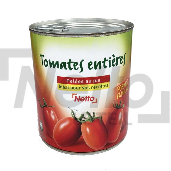 Tomates entières pelées au jus format familial 780g - NETTO
