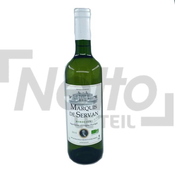 Vin Bio 2019 12% vol 75cl - MARQUIS DE SERVAN