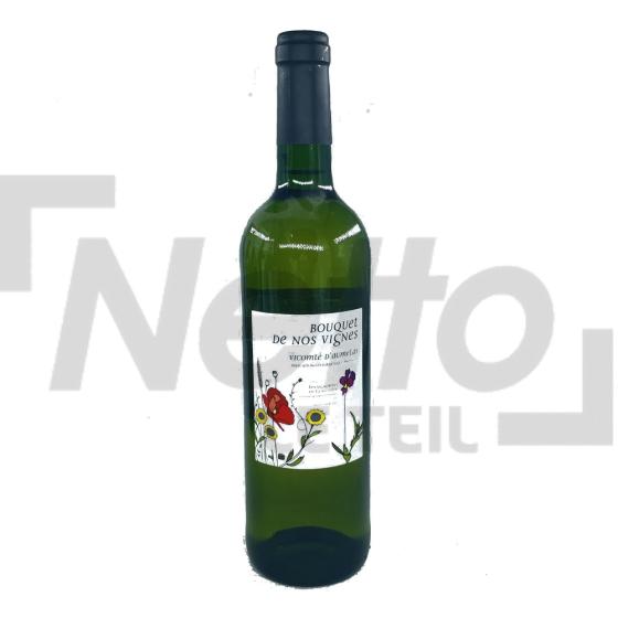 Vin blanc 2014 bouquet de nos vignes 12,5% vol 75cl - VICOMPTE D'AUMELAS