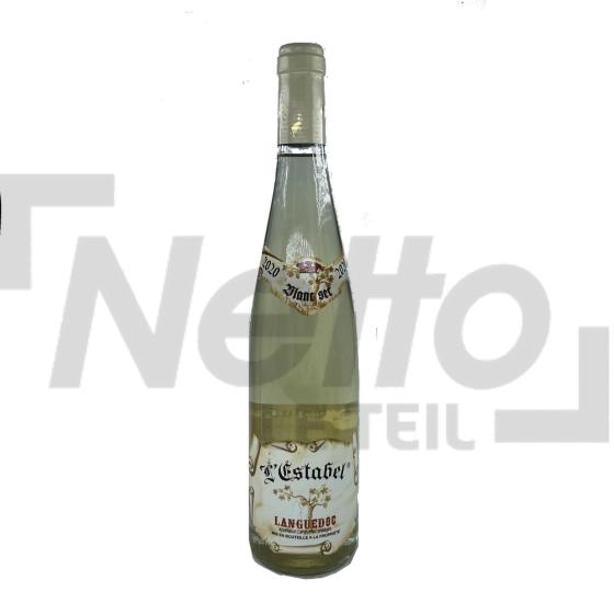 Vin blanc Languedoc 13% vol 75cl - ESTABEL