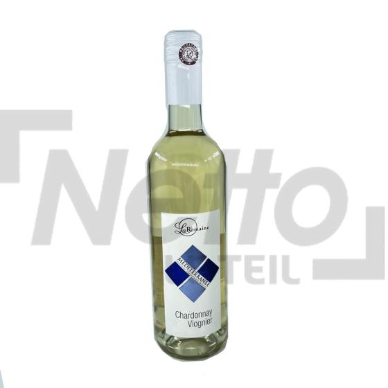 Vin blanc méditerranée 2019 12,5% vol 75cl - LA ROMAINE