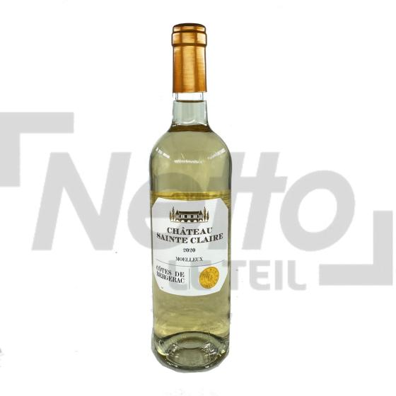 Vin blanc moelleux 11% vol 75cl - CHATEAU SAINTE CLAIRE
