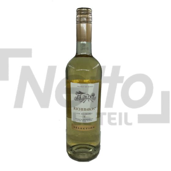 Vin blanc richebaron 12% vol 75cl - SELECTION