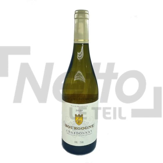 Vin de Bourgogne 13% vol 75cl  - CHARDONNAY